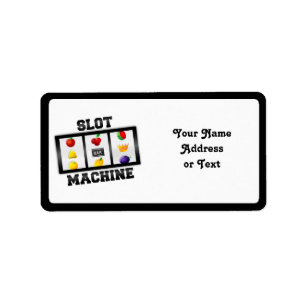 Etiqueta Ícone Inclinação da Máquina de Slot