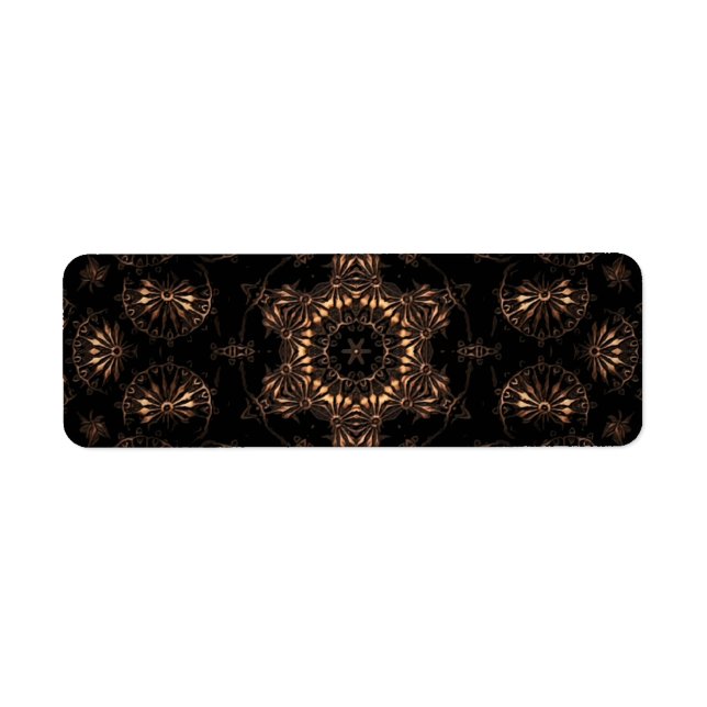 Etiqueta Idade do Bronze Mandala (Frente)