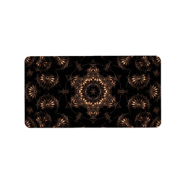 Etiqueta Idade do Bronze Mandala (Frente)