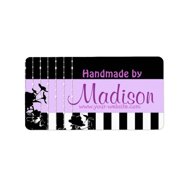 Etiqueta Identificadores feitos à mão (Frente)