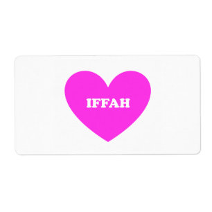 Etiqueta Iffah
