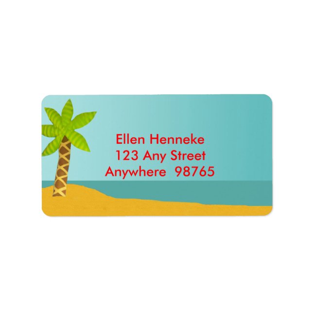 Etiqueta Ilha Crab (Frente)