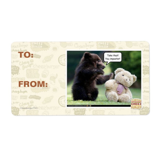 Etiqueta Impostor! (Frente)