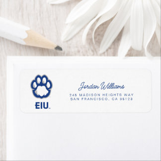 Etiqueta Impressão de Paw e EIU de Panteras do Illinois Ori
