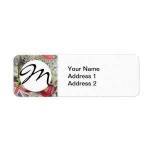 Etiqueta Impressão Trabalho de arte de Viagens vintage de L