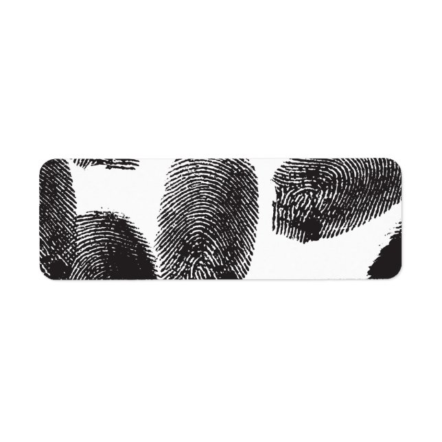 Etiqueta Impressões digitais (Frente)