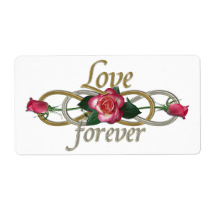 Etiqueta Infinidade Dupla - Rosas Amar para sempre