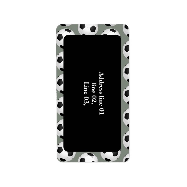 Etiqueta Início rápido da comemoração do 6 (Frente)