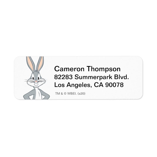 Etiqueta INSETOS BUNNY™ | Bunny Stare 2 (Frente)