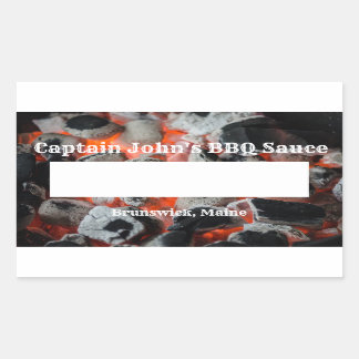 Etiqueta inspirada no churrasco