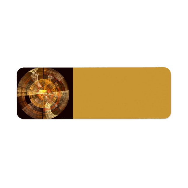 Etiqueta Integridade Abstrato Art (Frente)