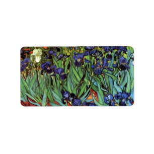 Etiqueta Íris por Vincent van Gogh