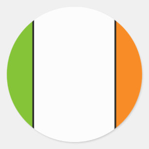Etiqueta irlandesa da bandeira
