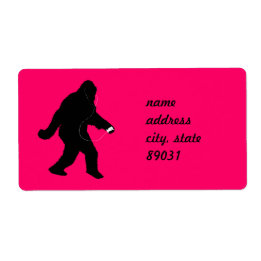 Etiqueta iSquatch foi esmagar