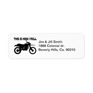 Etiqueta Isto é como eu rolo a bicicleta da sujeira