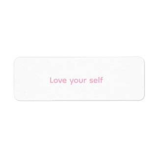 Etiqueta It's a sticker to encourage self-love