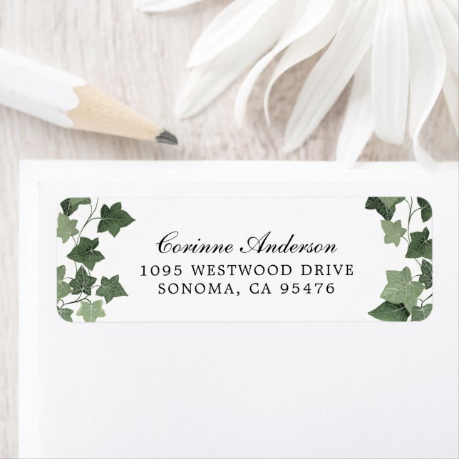 Etiqueta Ivy Greenery Modern Organic (Insitu)