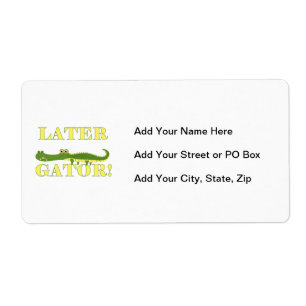 Etiqueta Jacaré mais atrasado