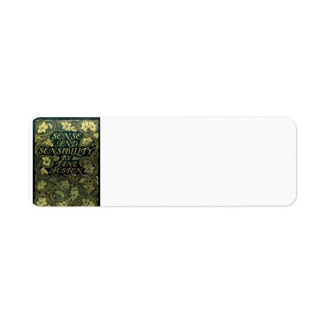 Etiqueta Jane Austen's Sense and Sensibility (Frente)