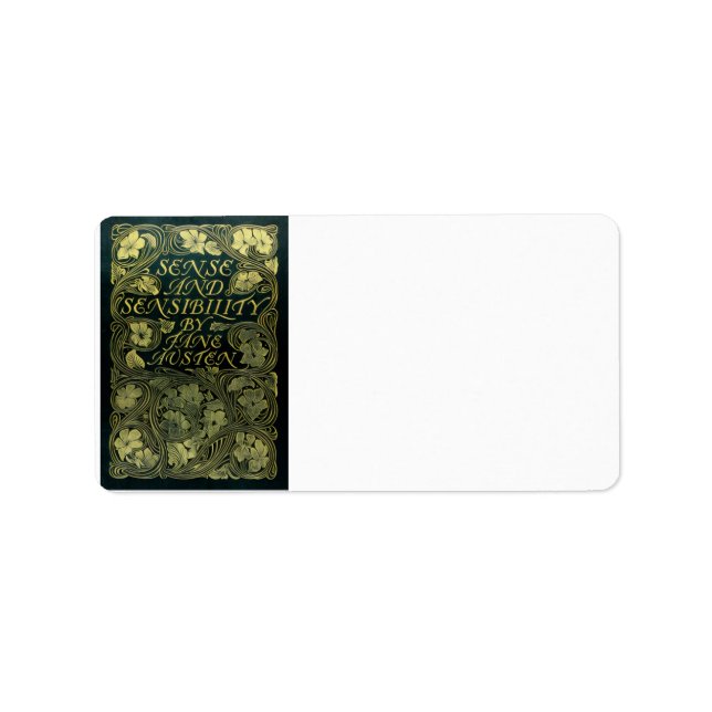 Etiqueta Jane Austen's Sense and Sensibility (Frente)