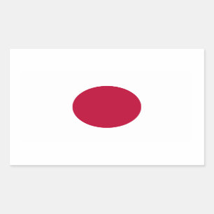 Etiqueta japonesa da bandeira
