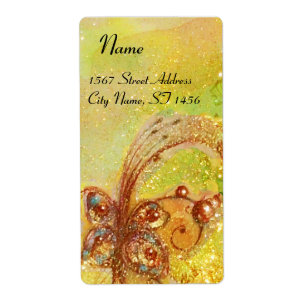 Etiqueta JARDIM DAS SOMBAS PERDIDAS,amarelo-acastanhado ver