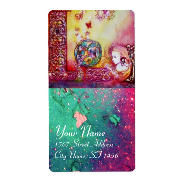 ETIQUETA JARDIM DAS SOMBAS PERDIDAS/FEIRAS E BORRACHAS (Frente)