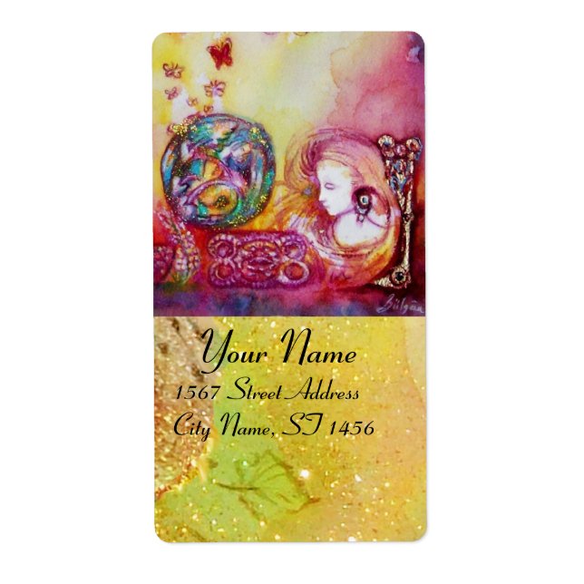 ETIQUETA JARDIM DAS SOMBAS PERDIDAS/FEIRAS E BORRACHAS (Frente)