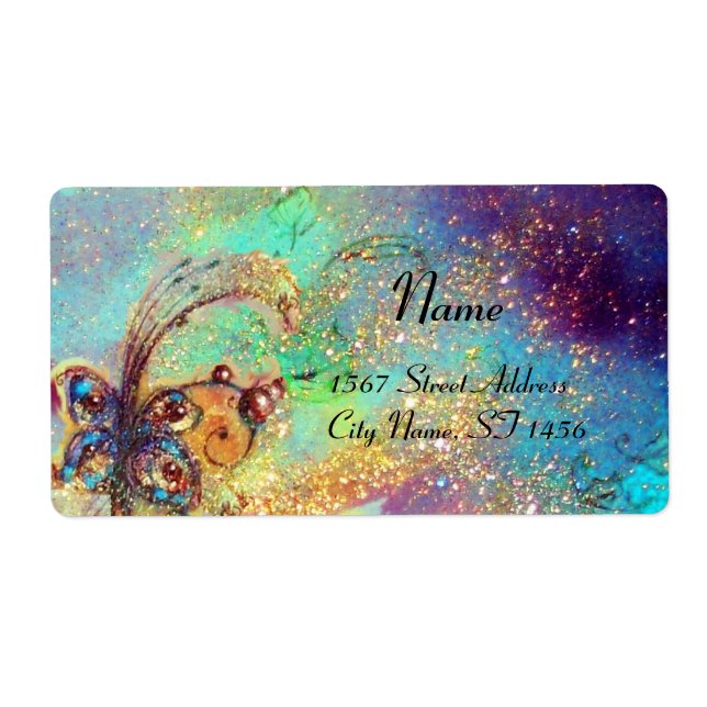 ETIQUETA JARDIM DAS SOMBRAS PERDIDAS, (Frente)