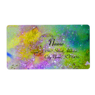 Etiqueta JARDIM DAS SOMBRAS PERDIDAS, verde-amarelo