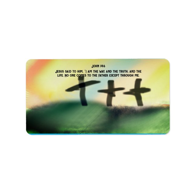 Etiqueta Jesus (Frente)