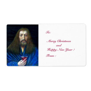 ETIQUETA JESUS CRISTO, O CHALICE