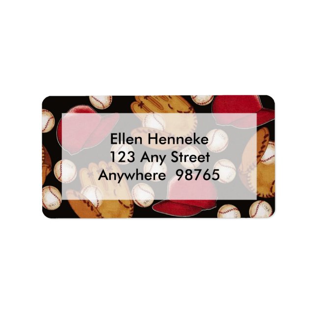 Etiqueta Jogue Ball! (Frente)