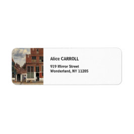 Etiqueta Johannes Vermeer - Little Street