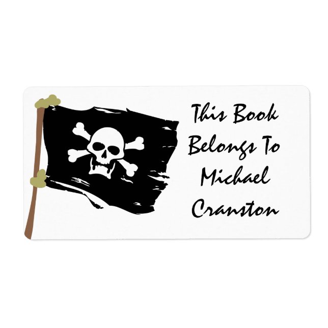 Etiqueta Jolly Roger Label (Frente)