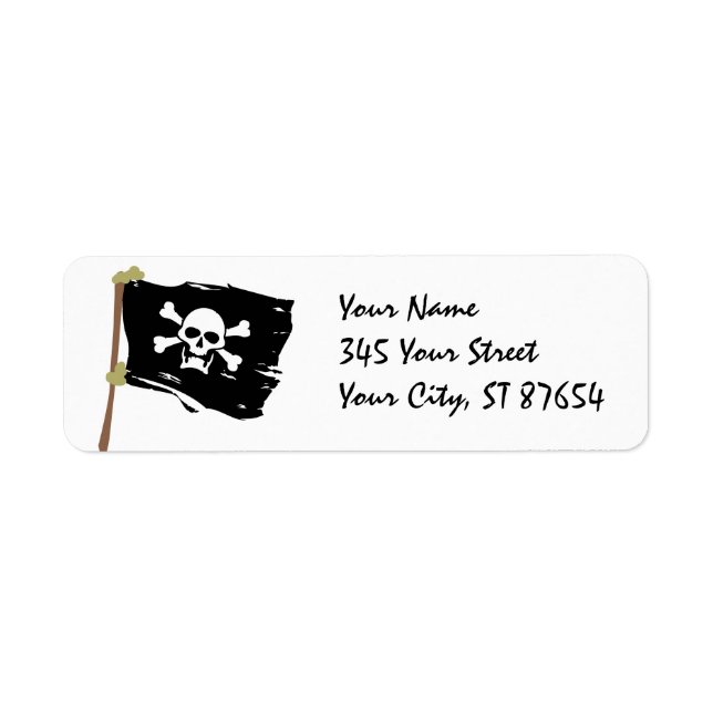 Etiqueta Jolly Roger Label (Frente)