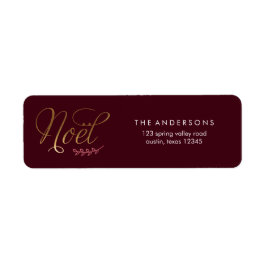 Etiqueta Joyeux Noel Natal Francês