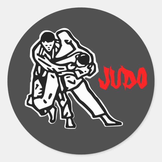 etiqueta judo Harai goshi (Frente)