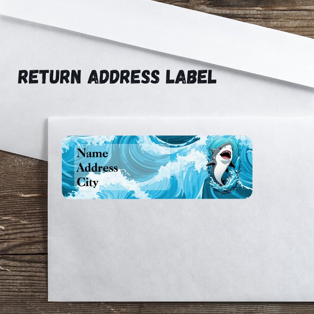 Etiqueta Junte-se a nós para um tubarão mordido (Criador carregado)