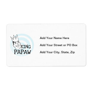 Etiqueta King Papaw T-shirts e presentes