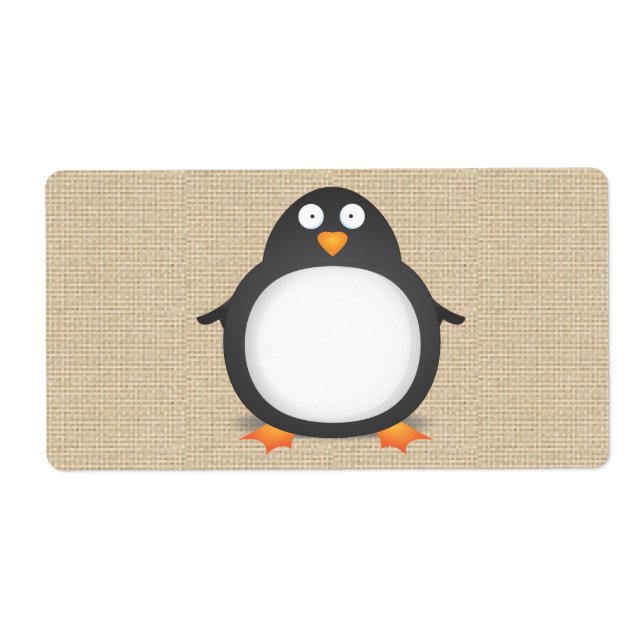 Etiqueta King Penguin (Frente)