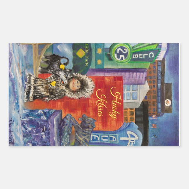 Etiqueta Kisses do Rouco do Alasca (Frente)