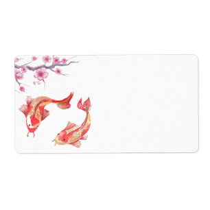 Etiqueta Koi Pond