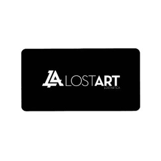 Etiqueta LA Black Labels