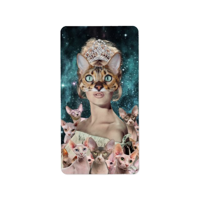 Etiqueta Lady Cat (Frente)