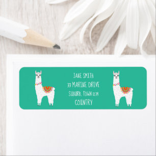 Etiqueta Lama de drama funky alpaca