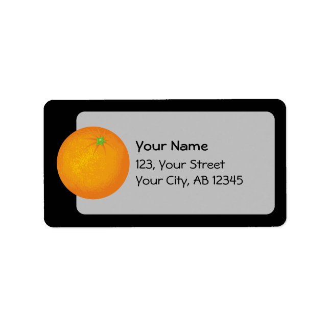 Etiqueta Laranja (Frente)