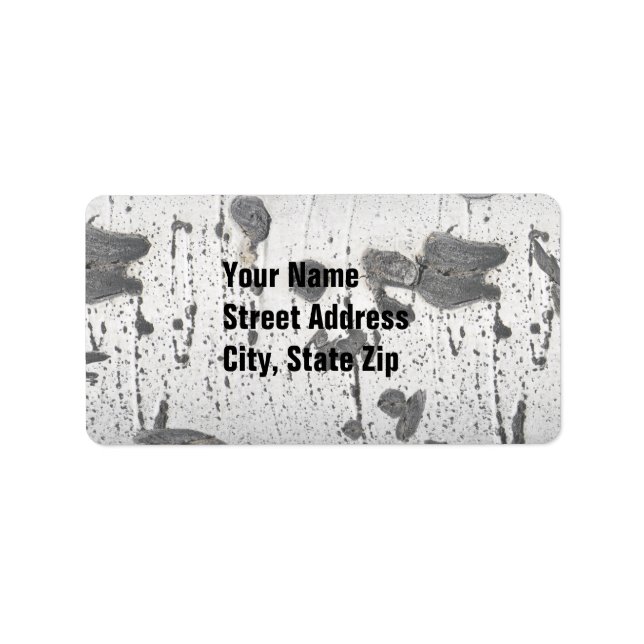 Etiqueta Latido de Aspen (Frente)