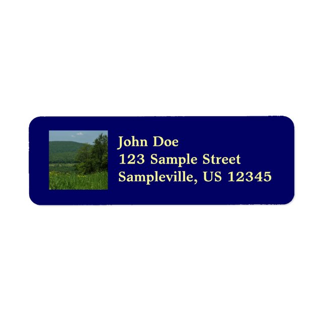 Etiqueta Laurel Highlands Pennsylvania Summer Photoics (Frente)