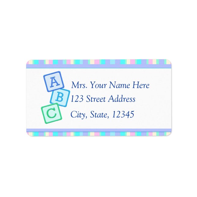 Etiqueta Lavanda Bebê (Frente)